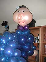 This Balloonatics balloon character sculpture of Candide was created for a cast party following a high school production of the operetta.